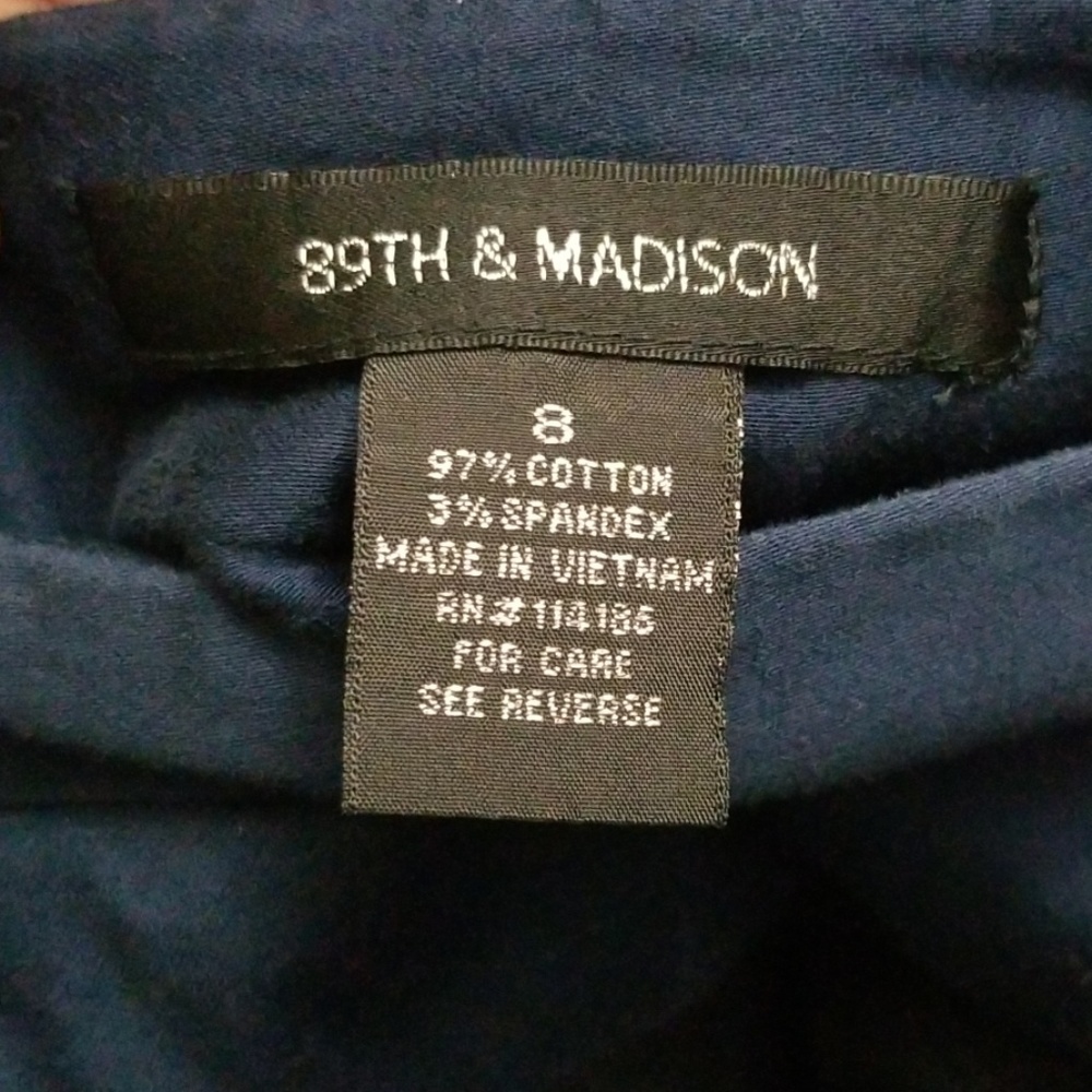 Navy Blue Skirt Size S-M - Picture 5 of 5